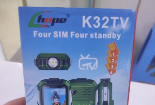 گوشی هوپ hope k32 tv چهار سیم کارته